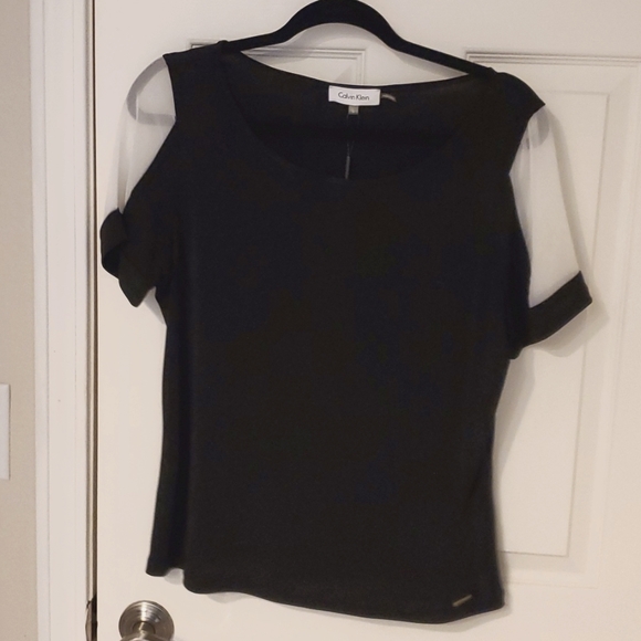 Calvin Klein Tops - Calvin Klein black shirt large